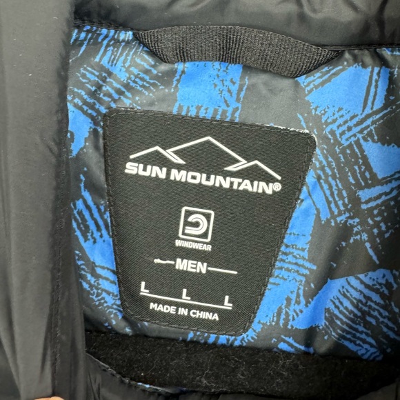 Sun Mountain Colter Pullover Windproof insulated Jacket sz L - Picture 4 of 6